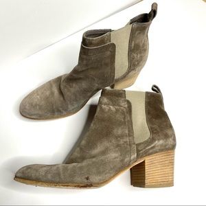 Vince | Hallie Slip On Chelsea Heel Booties